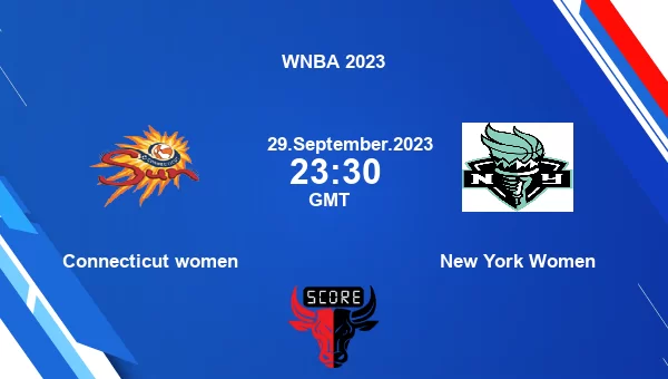 Connecticut women vs New York Women livescore, Match events CON vs NYL, WNBA 2023, tv info