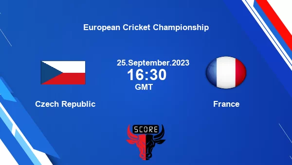 Czech Republic vs France [Match 4]Live Score, European Cricket