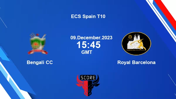 BCC vs RB live score, Bengali CC vs Royal Barcelona Cricket Match Preview, Match 65 T10, ECS Spain T10
