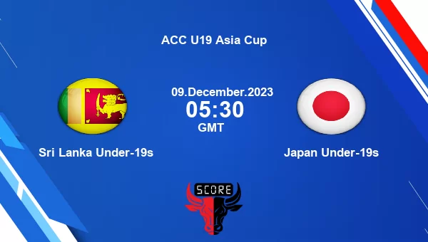 Sri Lanka Under-19s Vs Japan Under-19s [Group B]Live Score, ACC U19 ...