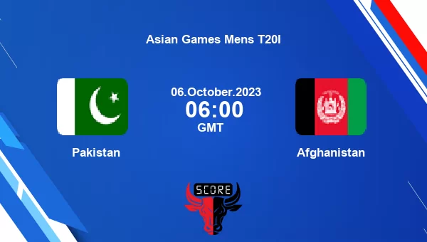 PAK vs AFG live score, Pakistan vs Afghanistan Cricket Match Preview, Semi Final 2 T20I, Asian Games Mens T20I