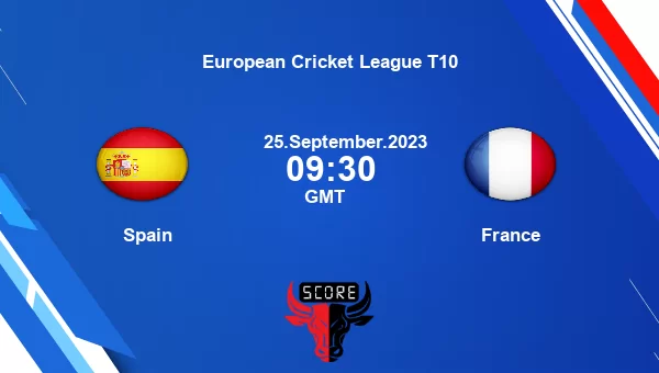 SPA vs FRAN live score, Spain vs France Cricket Match Preview, Match 1 T10, European Cricket Championship
