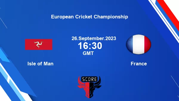 IOM vs FRAN live score, Isle of Man vs France Cricket Match Preview, Match 9 T10, European Cricket Championship