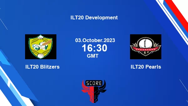 ILT20 Blitzers Vs ILT20 Pearls [Match 8]Live Score, ILT20 Development ...