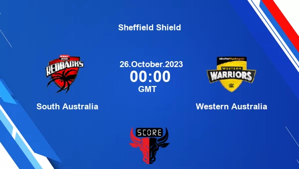 SOA vs WAU live score, South Australia vs Western Australia Cricket ...