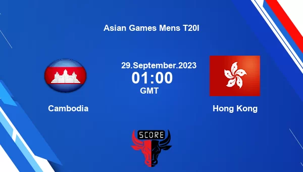 Cambodia Vs Hong Kong [5th Match, Group B]Live Score, Asian Games Mens ...