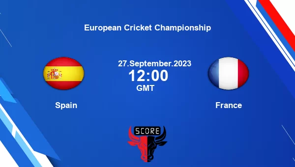 SPA vs FRAN live score, Spain vs France Cricket Match Preview, Match 12 T10, European Cricket Championship