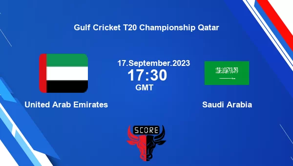 United Arab Emirates Vs Saudi Arabia [Match 6]Live Score, Gulf Cricket ...