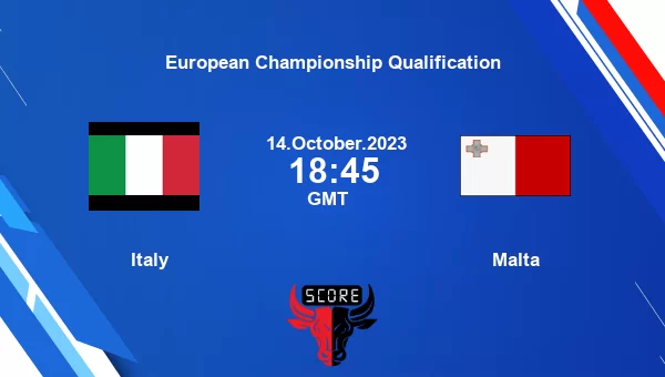 Italy vs Malta live score, Head to Head, ITA vs MLT live, European Championship Qualification, TV channels, Prediction