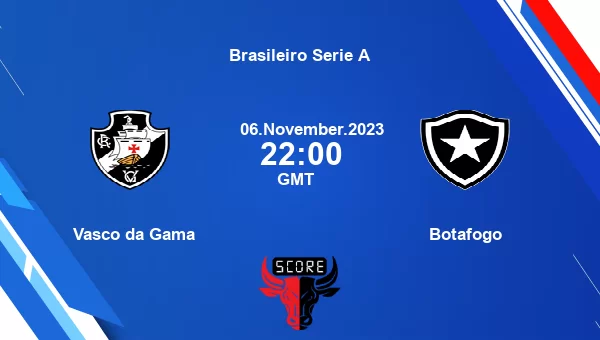 Vasco da Gama vs Botafogo live score, Head to Head, VDG vs BOT live ...