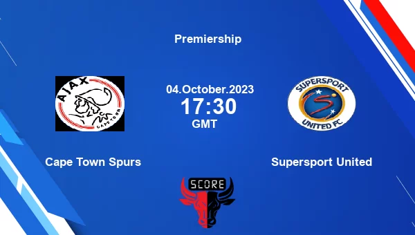 Cape Town Spurs Vs Supersport United []Live Score, Premiership Live ...