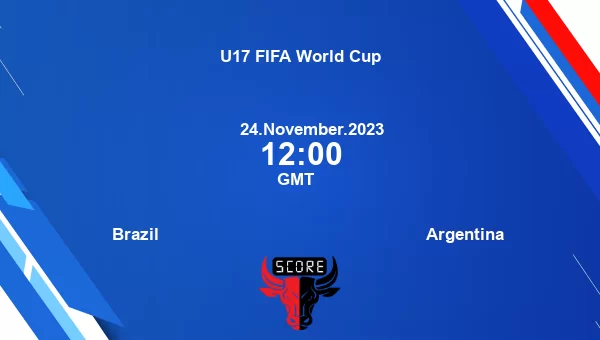 Brazil vs Argentina live score, Head to Head, BRA vs ARG live, U17 FIFA World Cup, TV channels, Prediction