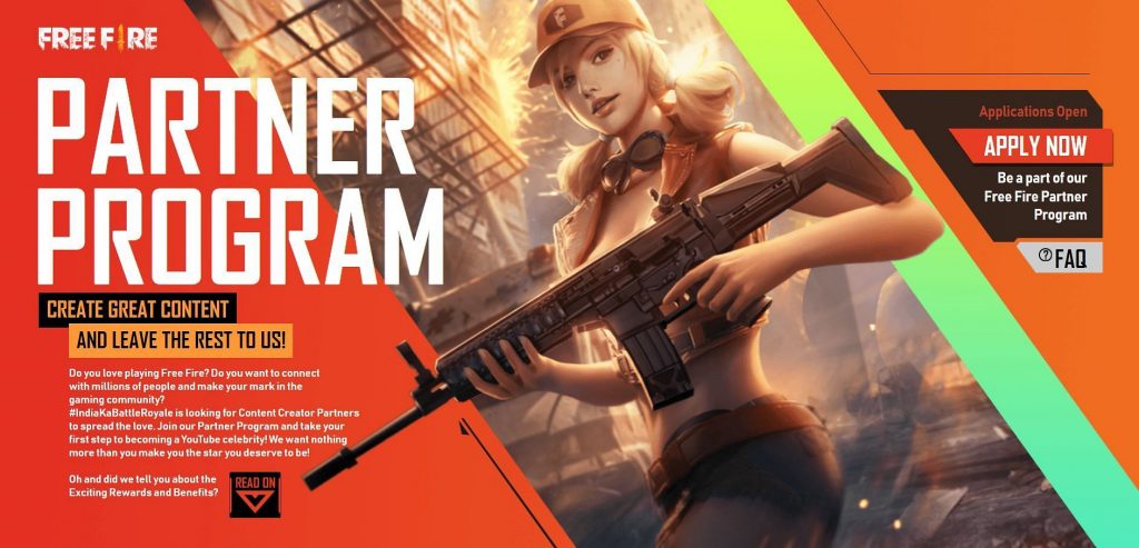 GARENA FREE FIRE: Everything to Know About FF Partner Program