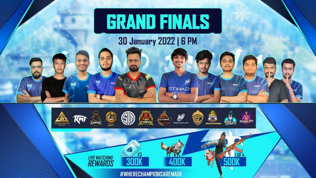 Free Fire Pro League 2021 Winter Grand Finals: Qualified Teams, Prize Pool Distribution, and where-to-watch