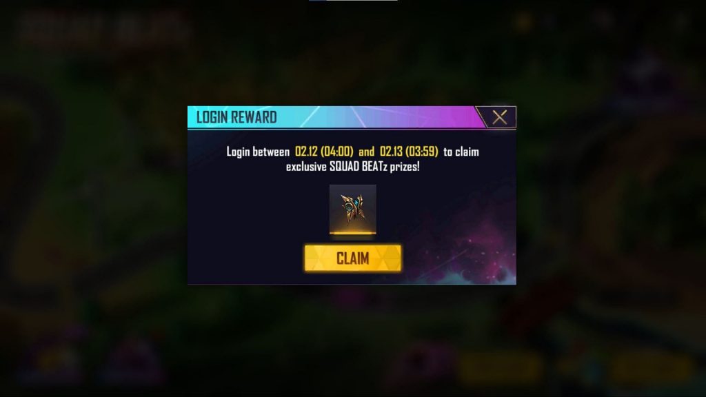 How to get free Legendary Brassy Backpack Skin today in Free Fire Rewards?