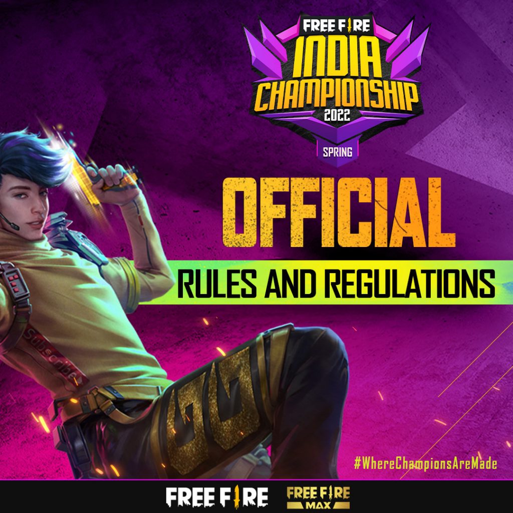 Free Fire India Championship 2022: Match schedule, timing, format, and more revealed