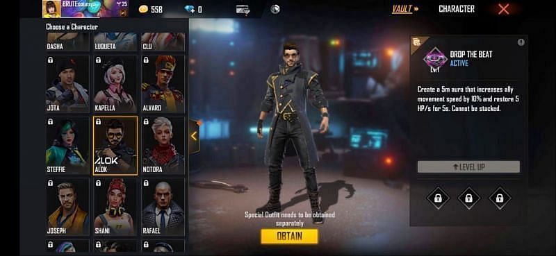Best 5 Free Fire characters to get with diamonds in February 2022