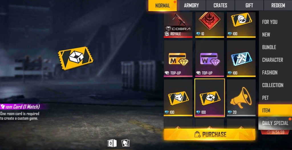 How to play and create Factory Challenge in Free Fire Max?