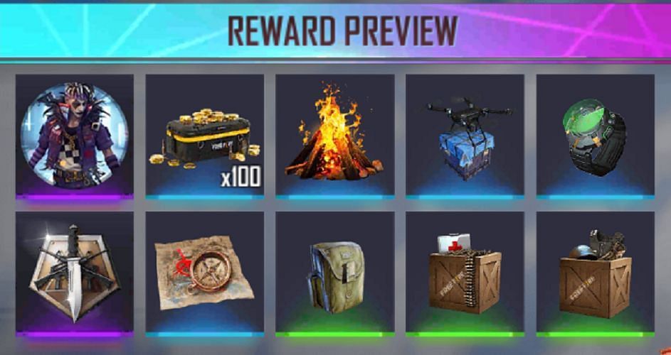 Free Fire Gem Team Event: Get free rewards in February 2022