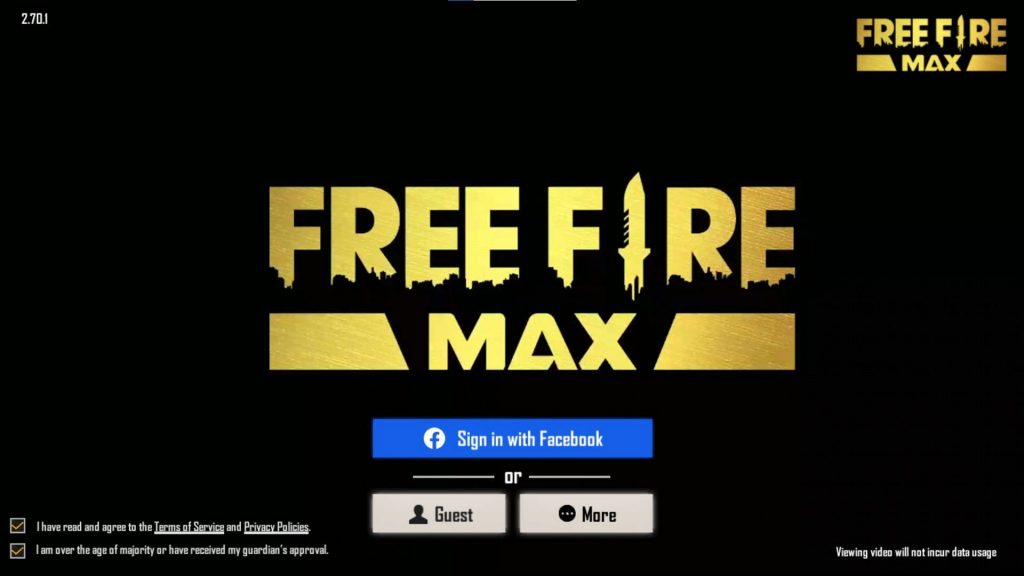 Steps to log in into Free Fire Max using Garena Free Fire ID (February 2022)