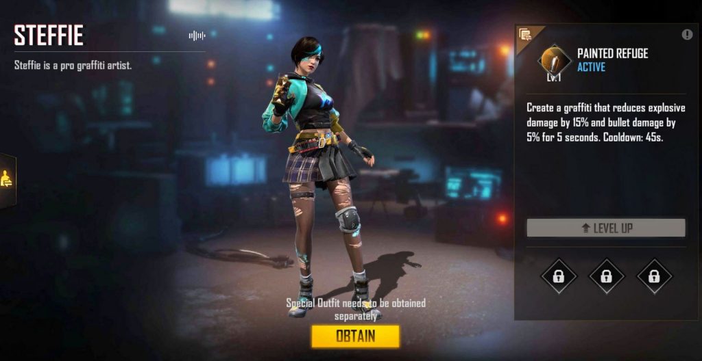 All Free Fire Max Characters with active abilities can be used in February 2022