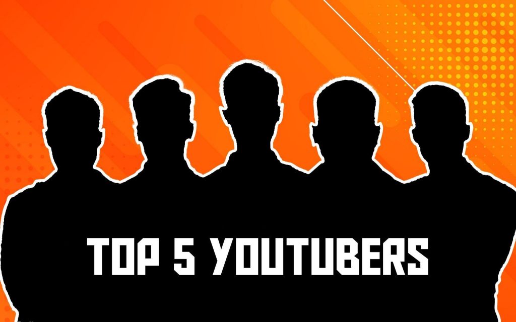 Who are the top 5 Free Fire Youtubers to subscribe in February 2022?