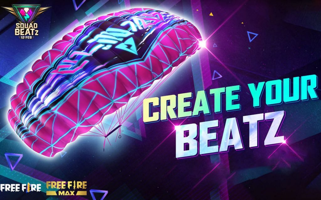 Squad Beatz Music Project Event: Get Parachute, Skins, Vouchers, and More for Free