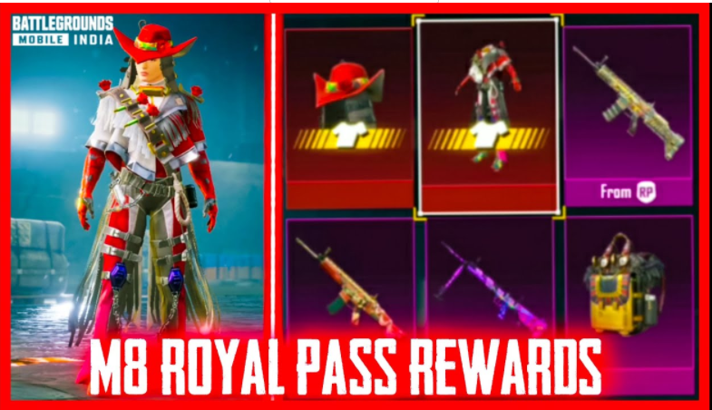 BGMI Month 8 Royale Pass: Details of Rewards, price, and more in C2S4