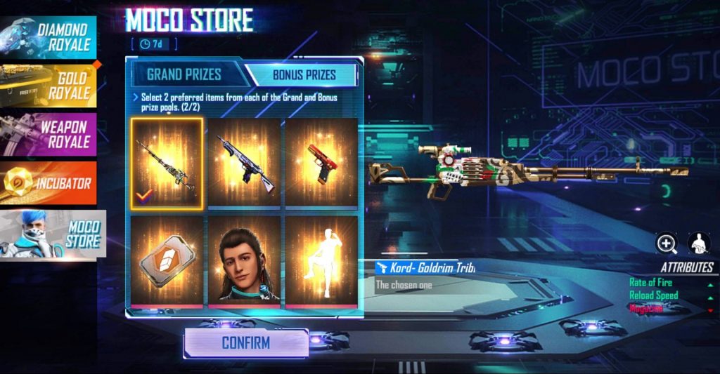 Free Fire Max Moco Store: Get legendary Gloo Wall Skin and exclusive Bundles this week