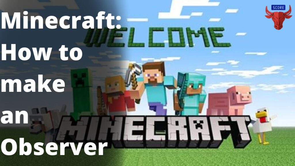 Minecraft: How to make an Observer