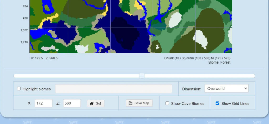 How to use the Minecraft Biome Finder?