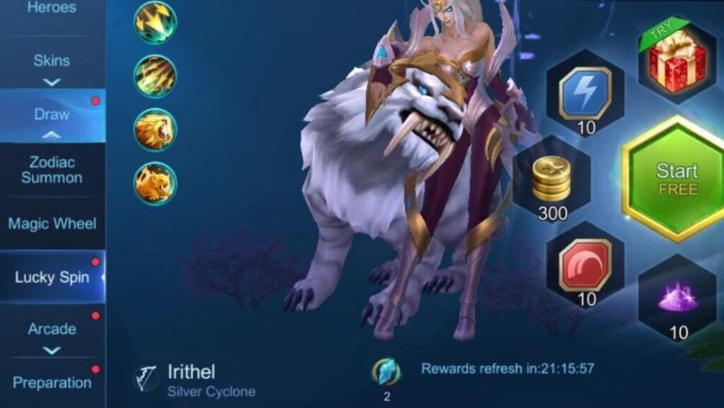 How to Get free skins in Mobile Legends