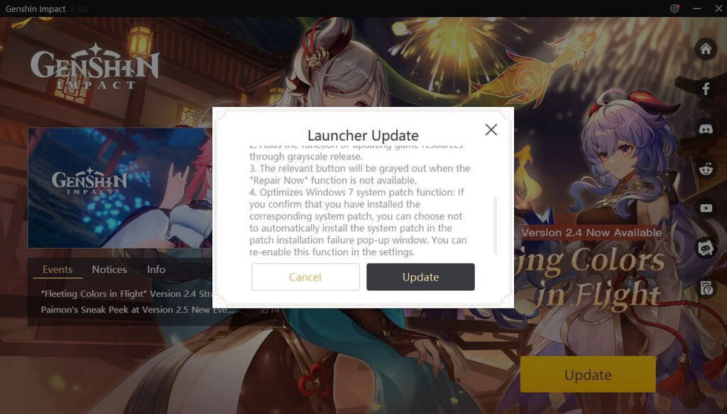 Guide to Install Genshin Impact 2.8 update on PC and Mobile