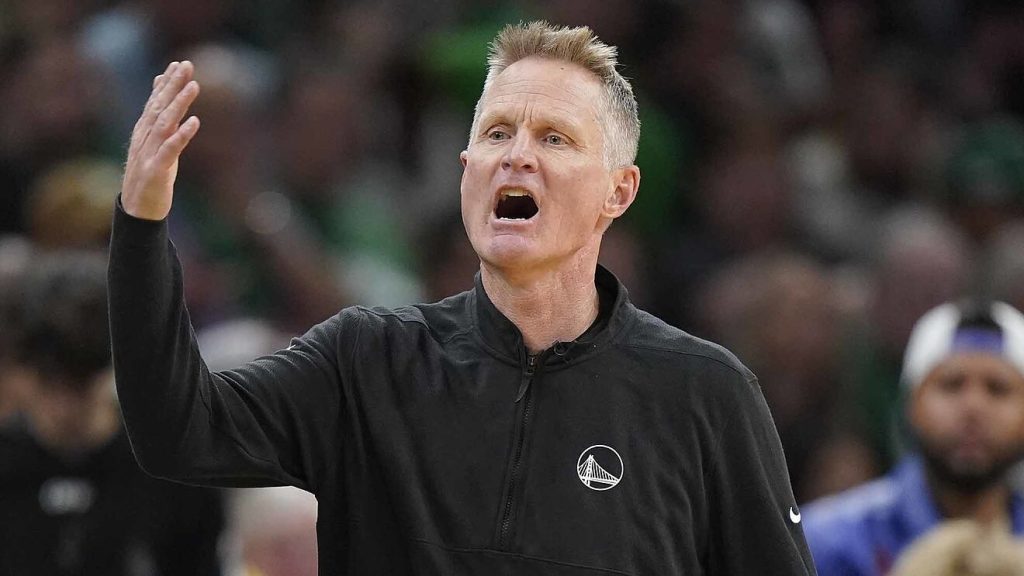 Warriors coach Steve Kerr is upset with his squad after losing to the Wolves