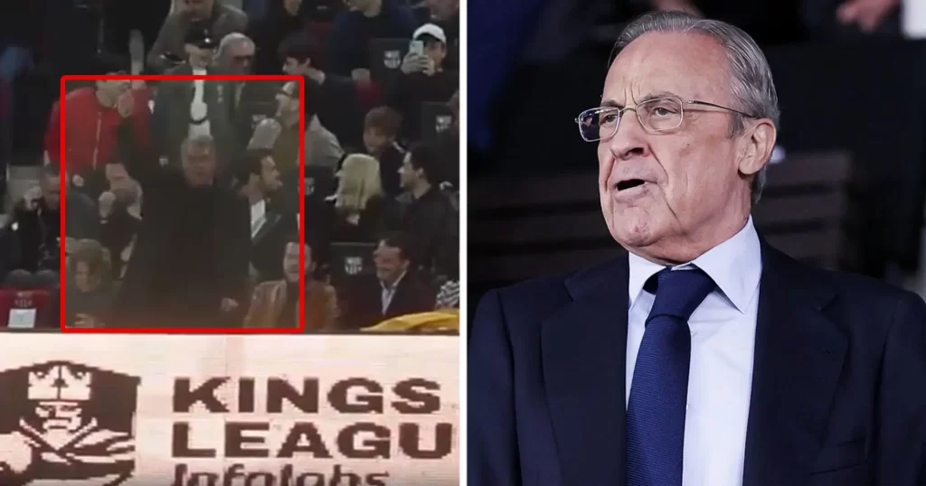 Laporta spotted dancing as Camp Nou hosted Kings League