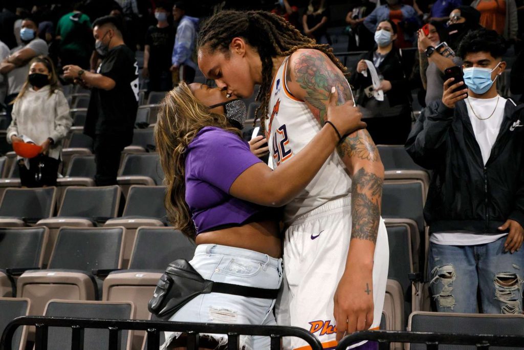 With whom and when was WNBA Star Brittney Griner married to?