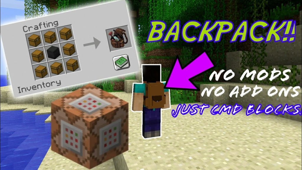 Minecraft: How to make Backpack