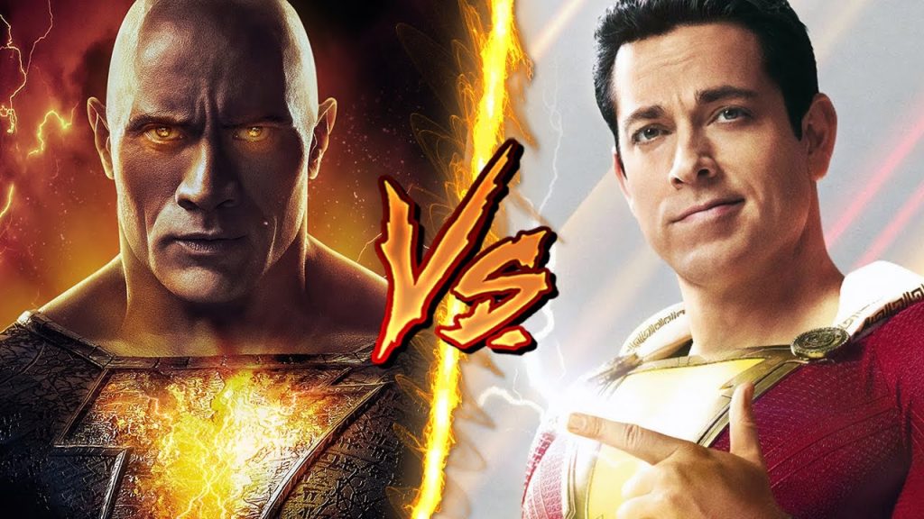 Black Adam vs Shazam shutdown