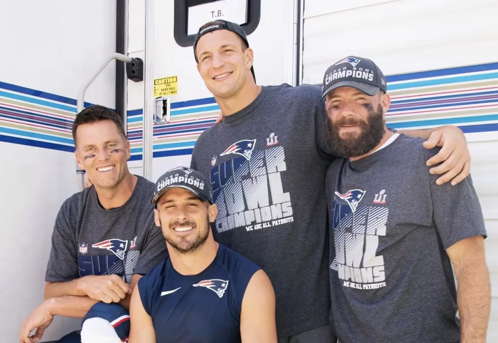 Brady, Gronk, and Edelman: A Beach Reunion for the Ages!