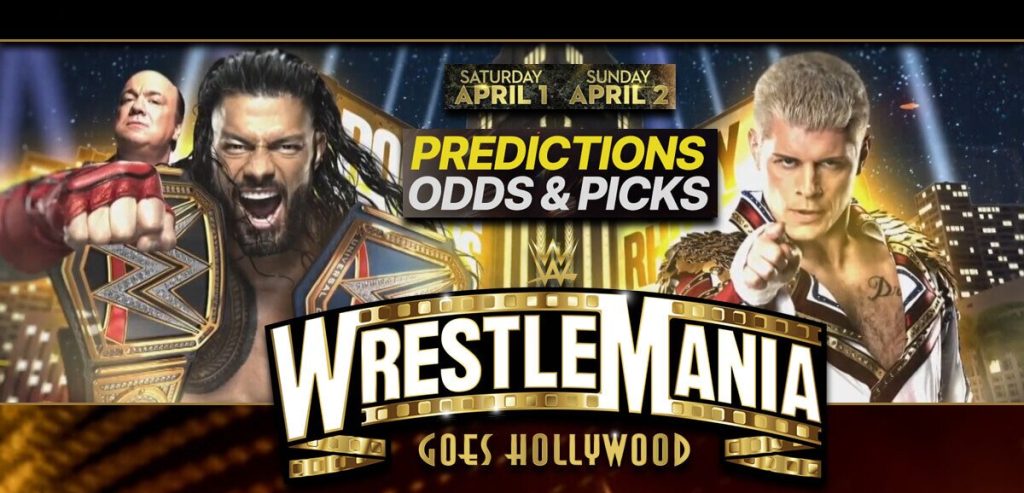 WWE WrestleMania 39 betting odds