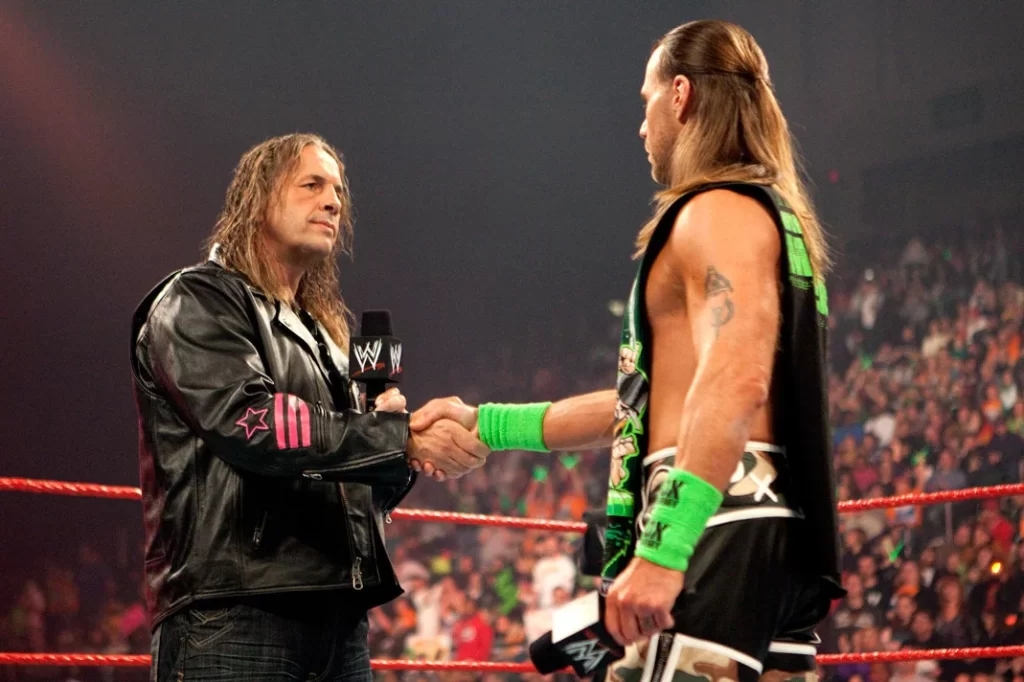 Bret Hart and Shawn Michaels on WWE Raw Episode 900