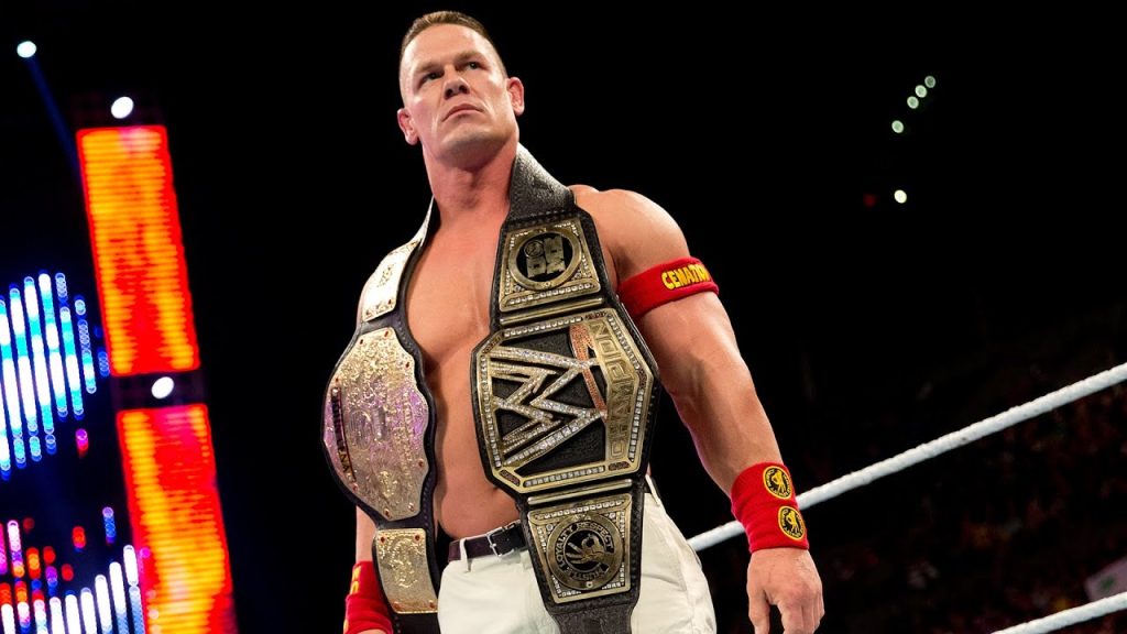 16x WWE World Heavyweight Champion John Cena 