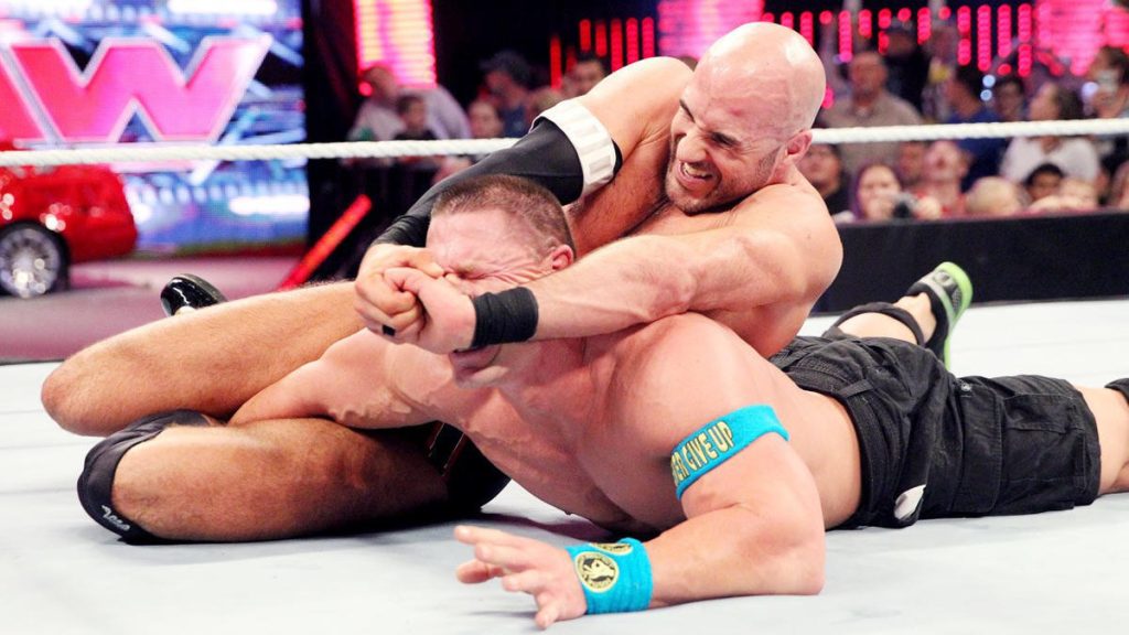 Cesaro challenged John Cena in an US Title Open Challenge