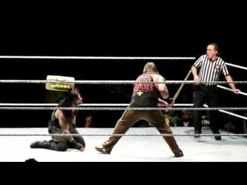 Roman got hit by MITB briefcase at live event