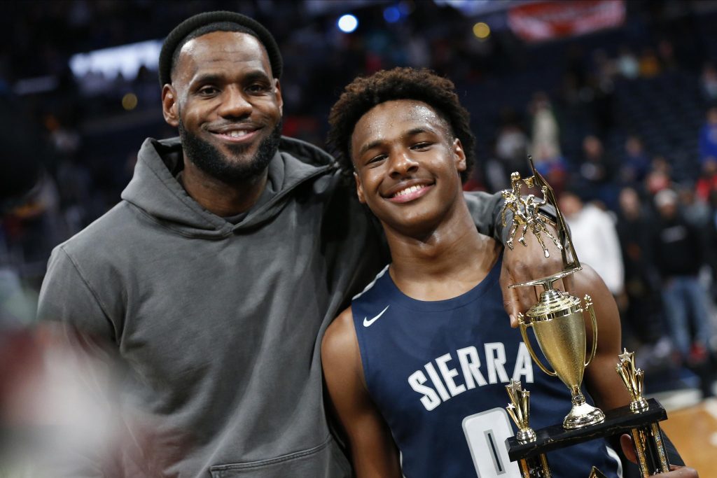 LeBron James:  Bronny Is Far Better Than Some Of The NBA Player’s ”Cats”