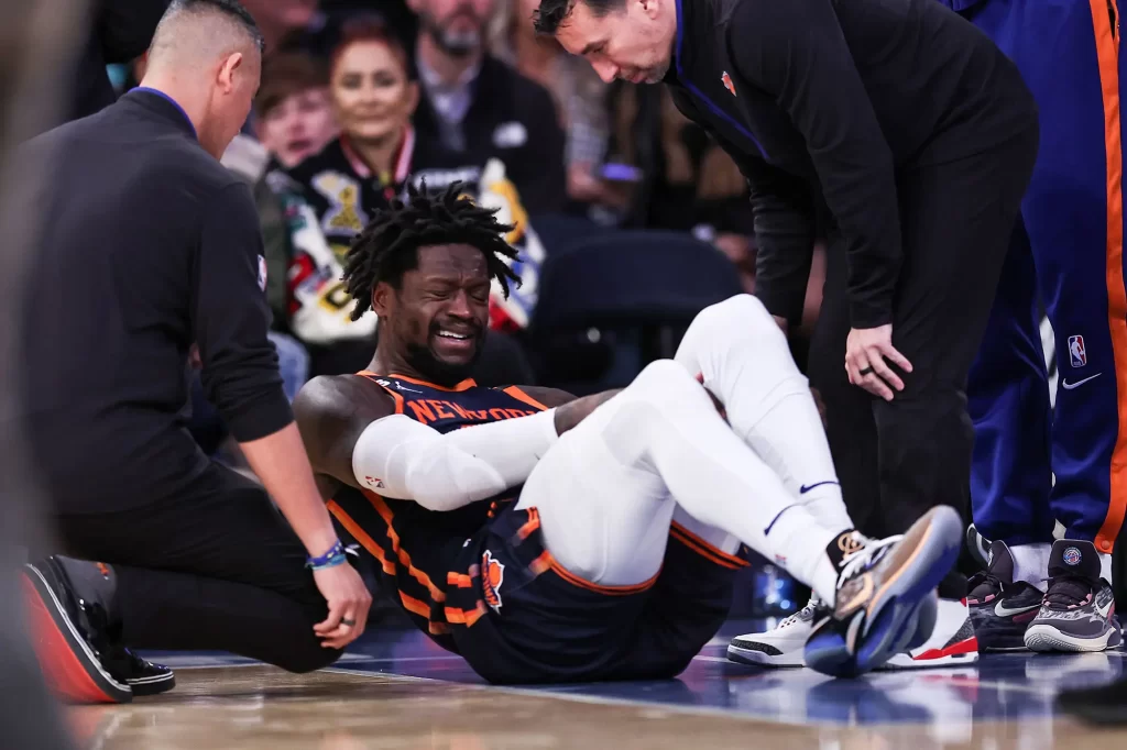 New York Knicks’ Star Julius Randle Out Due to Injury: Latest Update from Shams Charania