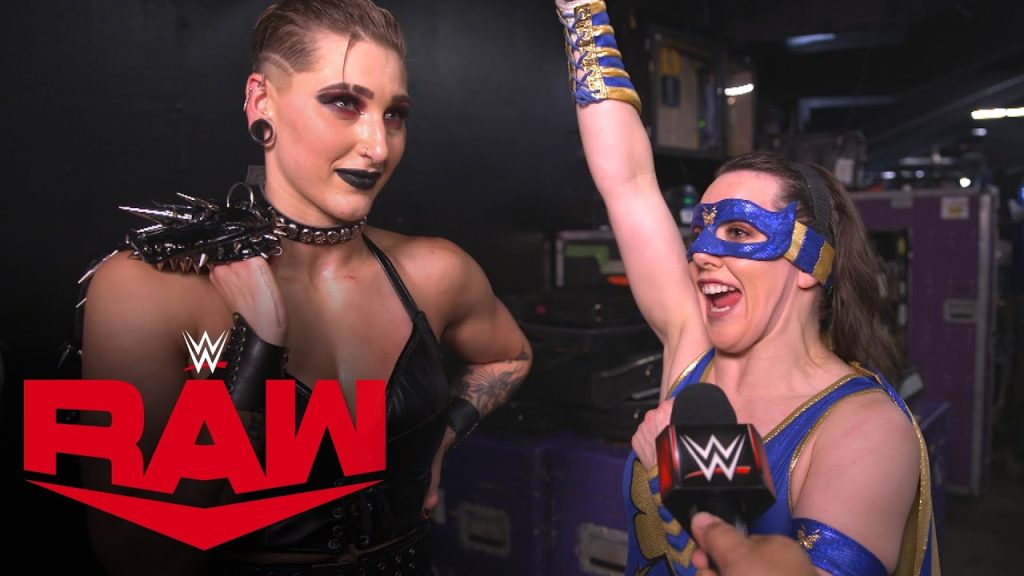 Nikki Cross and Rhea Ripley