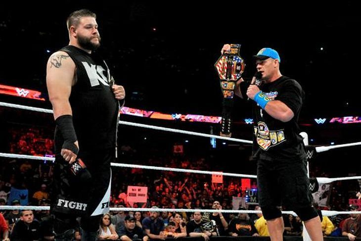 Kevin Owens challenged John Cena in an US Title Open Challenge