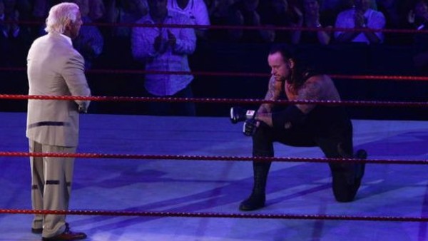 Undertaker (During Ric Flair's Retirement Speech)