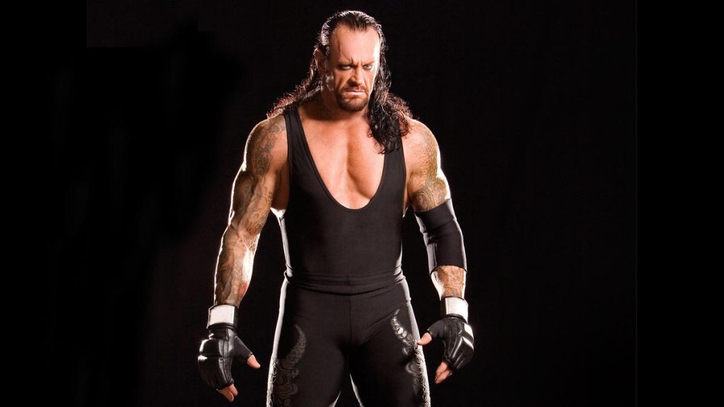 The Undertaker with arm sleeves tattoo